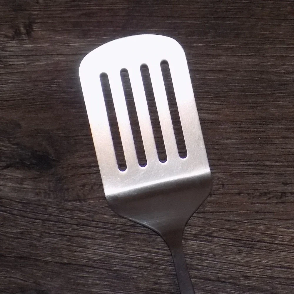 Prestige Slotted Turner Spatula Stainless Steel Silver‎ Good One Piece Design